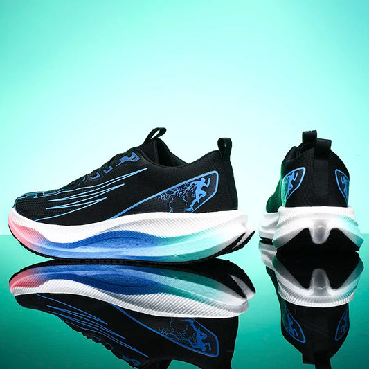 Running shoes professional fitness carbon board men's sports marathon lightweight women's comfortable non slip sports shoes
