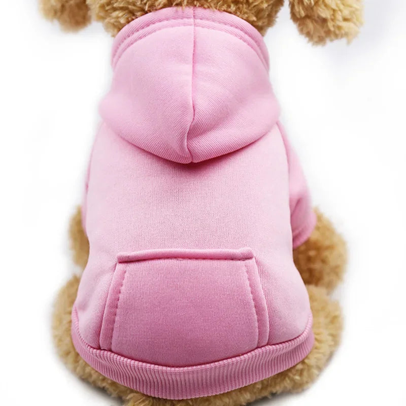 Dog Coat for Small Dogs | Warm Solid Pullover | Chihuahua, Yorkshire Terrier & Bulldog