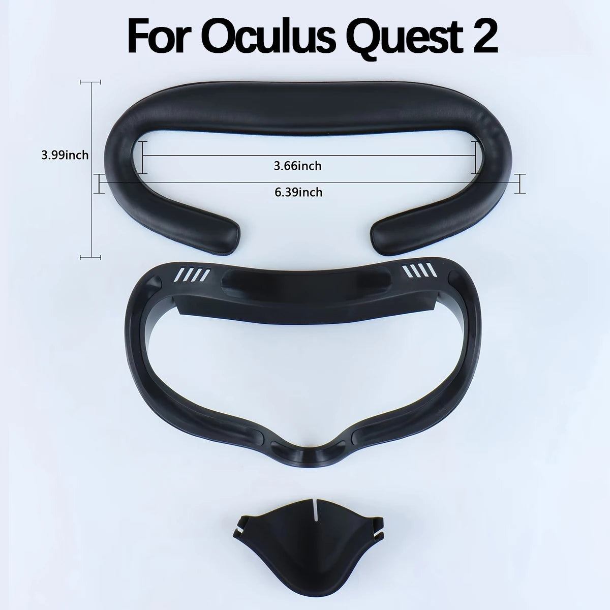 VR Protective Cover Elite Strap Head Strap Touch Controller Shell Case With Strap Handle Grip For Oculus Quest 2 Accessories