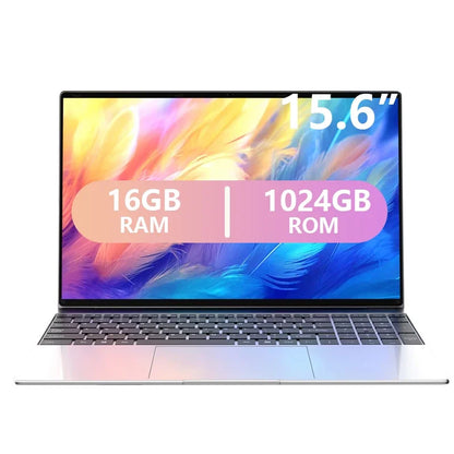 2026 Windows 11 Pro 15.6" Laptop Intel Core i9 10980HK 16GB RAM 1TB 2TB SSD Office Gamer Laptops Fingerprint UnIock Notebook PC