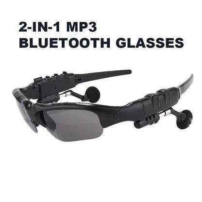 Smart Bluetooth Audio Glasses Wireless Stereo Headphones for Men Women Sports Driving Open Ear Sunglasses with Mic Music