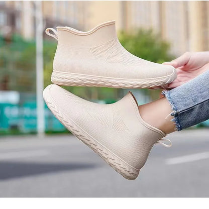 2026 Men's /women's Fashionable College Rain Boots and Rubber Shoes, Outdoor Travel Rainy Day Unisex Overshoes Foot Protectors