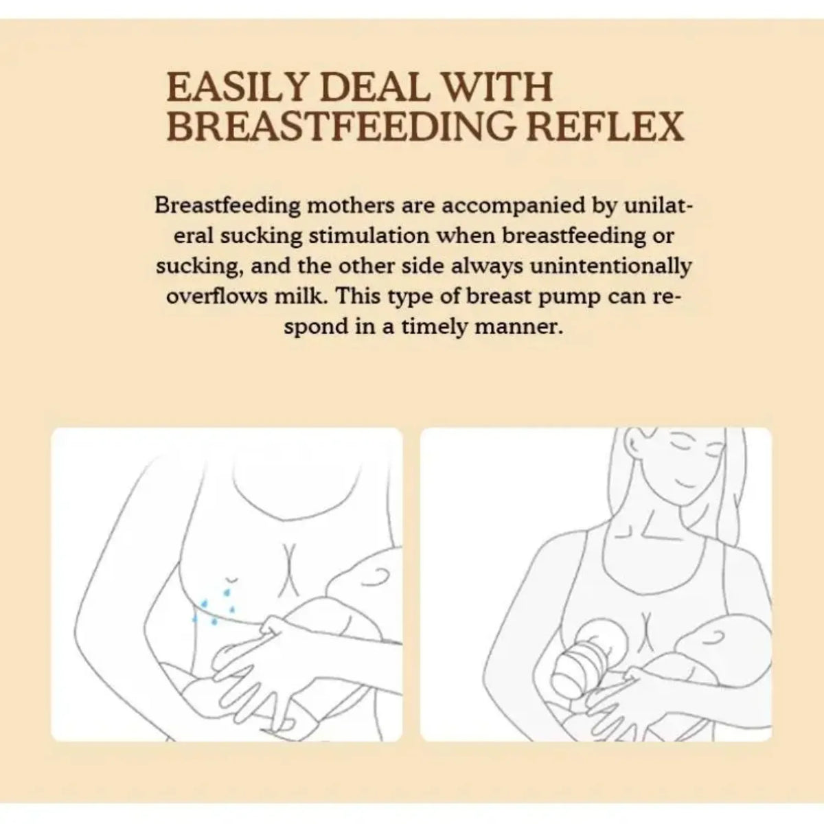 Baby Feeding Manual Breast Pump Partner Breast Collector Automatic Correction Breast Milk Silicone Pumps Maternity Products