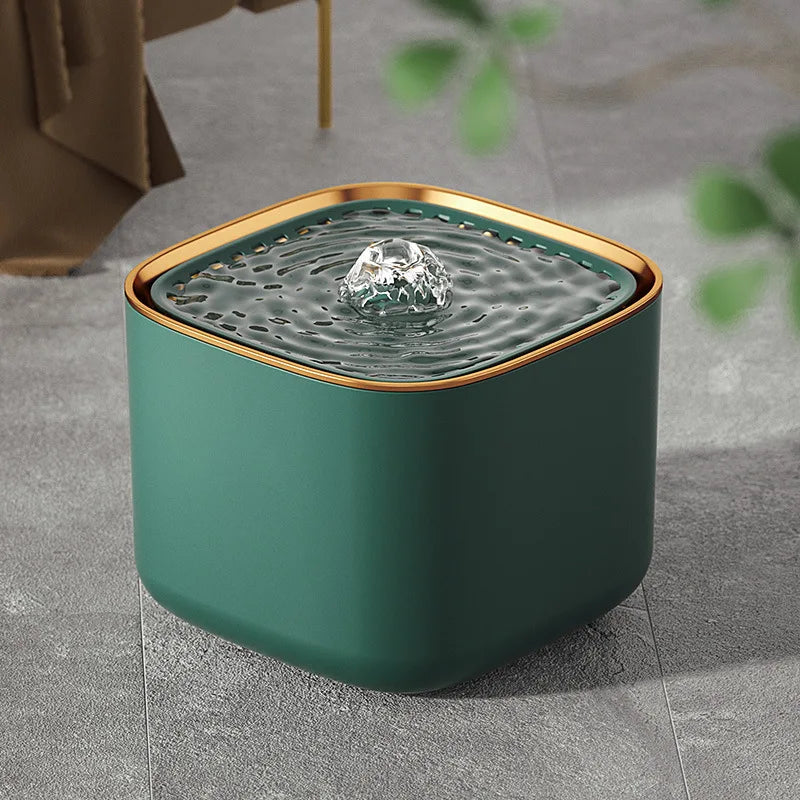 3L Cat Water Fountain Auto Recirculate PP Material Large Capacity USB Electric Mute Cats Water Dispenser for Cat to Drink Water