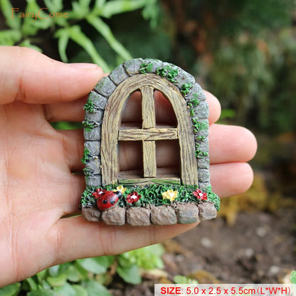 Miniature Garden Fairies Figurines Resin Mini Fairy Statue Figure Fairy Garden Ornaments Decorations Accessories