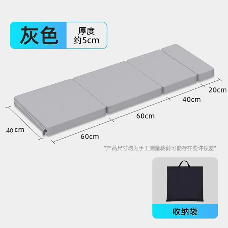 Folding Camping Bed Portable With Mattress For Car SUV Space Saving Foldable Cot For Adults Outdoor Travel Home Office Nap