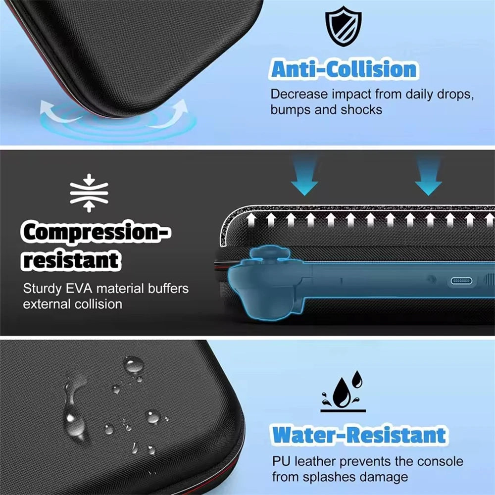 Travel Carrying Case For NS Switch 2 Console EVA Hard Shell Shockproof Storage Bag Protective Bag Pouch for Switch 2 Accessories