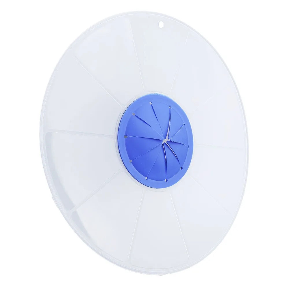 Durable PP Silicone Mixer Splatter Guard Round Transparent Anti Splash Cover Multifunctional Splash Cooking Guard Baking