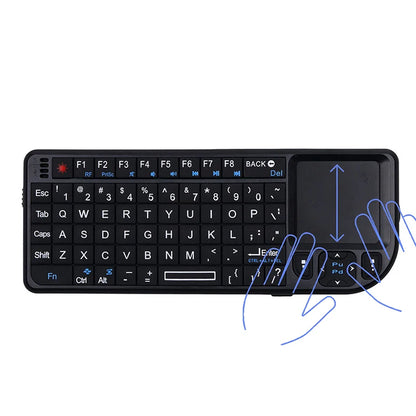 Wireless Keyboard 2.4G RF klawiatura 3 in1 Handheld With Touchpad Mouse For PC Notebook Smart TV Box клавиатура беспроводня