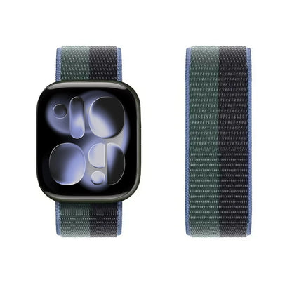 Nylon Loop for Apple Watch Band S11 46mm 40mm 44mm 45mm 42mm 41mm 49mm Smart Belt Bracelet for IWatch 11/10/9/8/7/6/SE/5/4 Strap