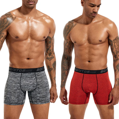 5pcs Pack 2025 Men Panties Polyester Underwear Male Brand Boxer And Underpants For Homme Lot Luxury Set Sexy Shorts Gift Slip