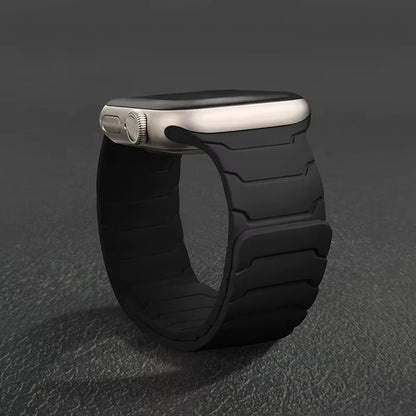 Silicone Magnetic Strap for Apple watch Bands 44mm 40mm 41mm 42mm 46mm 45mm 49mm correa iWatch Series 11 10 SE3 9 8 7 6 Ultra3 2