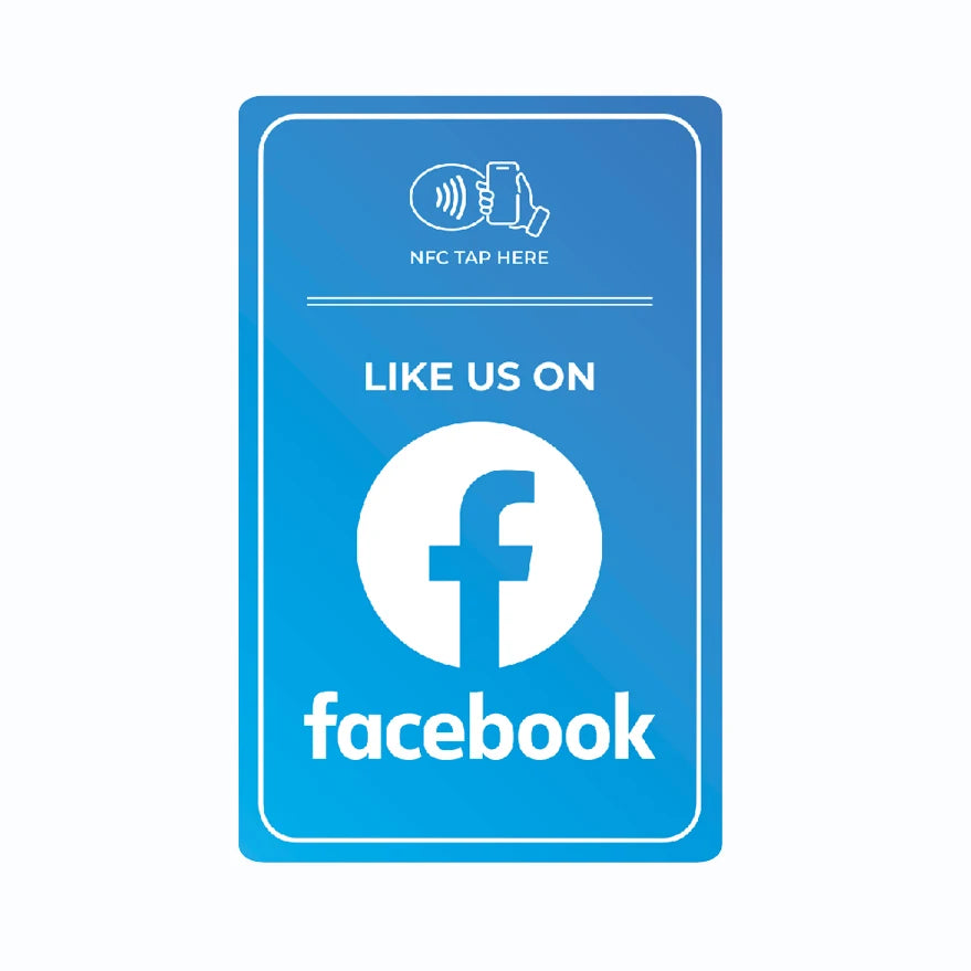 NFC Chip Card for Whatsapp Social Media Quick Contact Plastic Business Tap Card