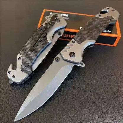 Outdoor Pocket Knife, Portable Knife, Multifunctional Folding Knife , High-Hardness Folding Knife, Camping Gear