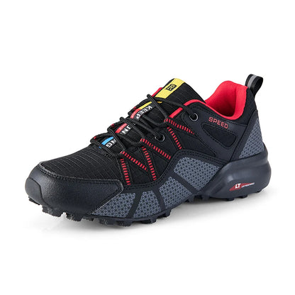 Men's Hiking Shoes All-terrain Outdoor Sports Shoes Breathable Mesh Non-slip Wear-resistant Hiking Shoes Outdoor Cycling Shoes