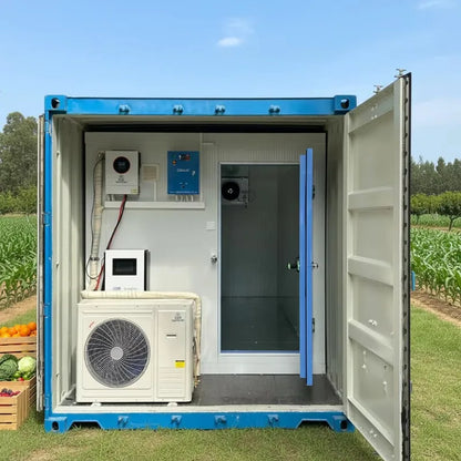 Customized Complete Plug-and-Play Solar Freezer Container For Immediate Use Customize