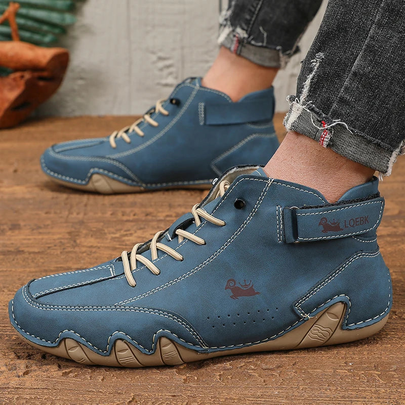 Mens Shoes Original Sneakers Shoes Men's High Top Ankle Boots Breathable and Comfortable Soft Sole Luxury Fashion Men's Shoes