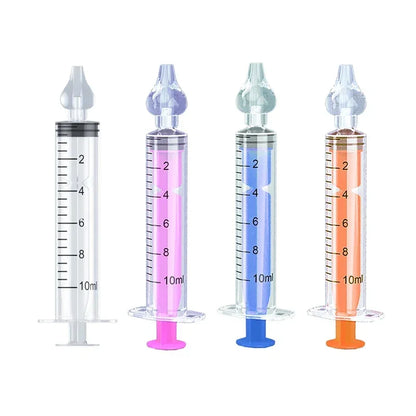 10ML/20ML Baby Nose Cleaner Needle Tube Nasal Aspirator Reusable Baby Rhinitis Nasal Washer Syringe Nasal Irrigator for Children