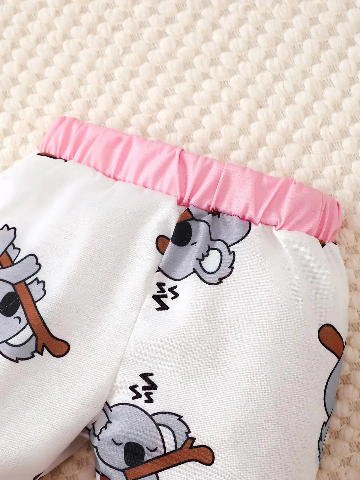 Newborn Baby Girl Clothing set Cute Koala Long Sleeve Top+ Pants+Hat 3PCS Outfits for 1-18 Months Infant Girl Spring&Autumn Wear