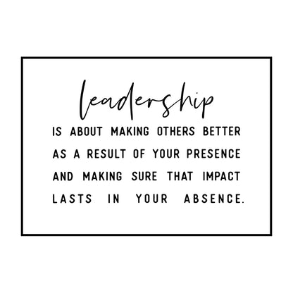 Motivational Poster Success Quotes Print Leadership Canvas Painting Success Wall Art Picture for Living Room Office Home Decor