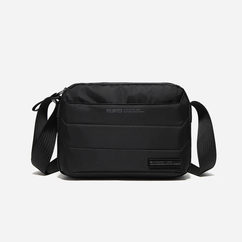 VOLUNTEER Crossbody Bag Men Casual Oxford Cloth Waterproof Phone Bag Man Fashion Commuter Adjustable Shoulder Bags Male 1713-13