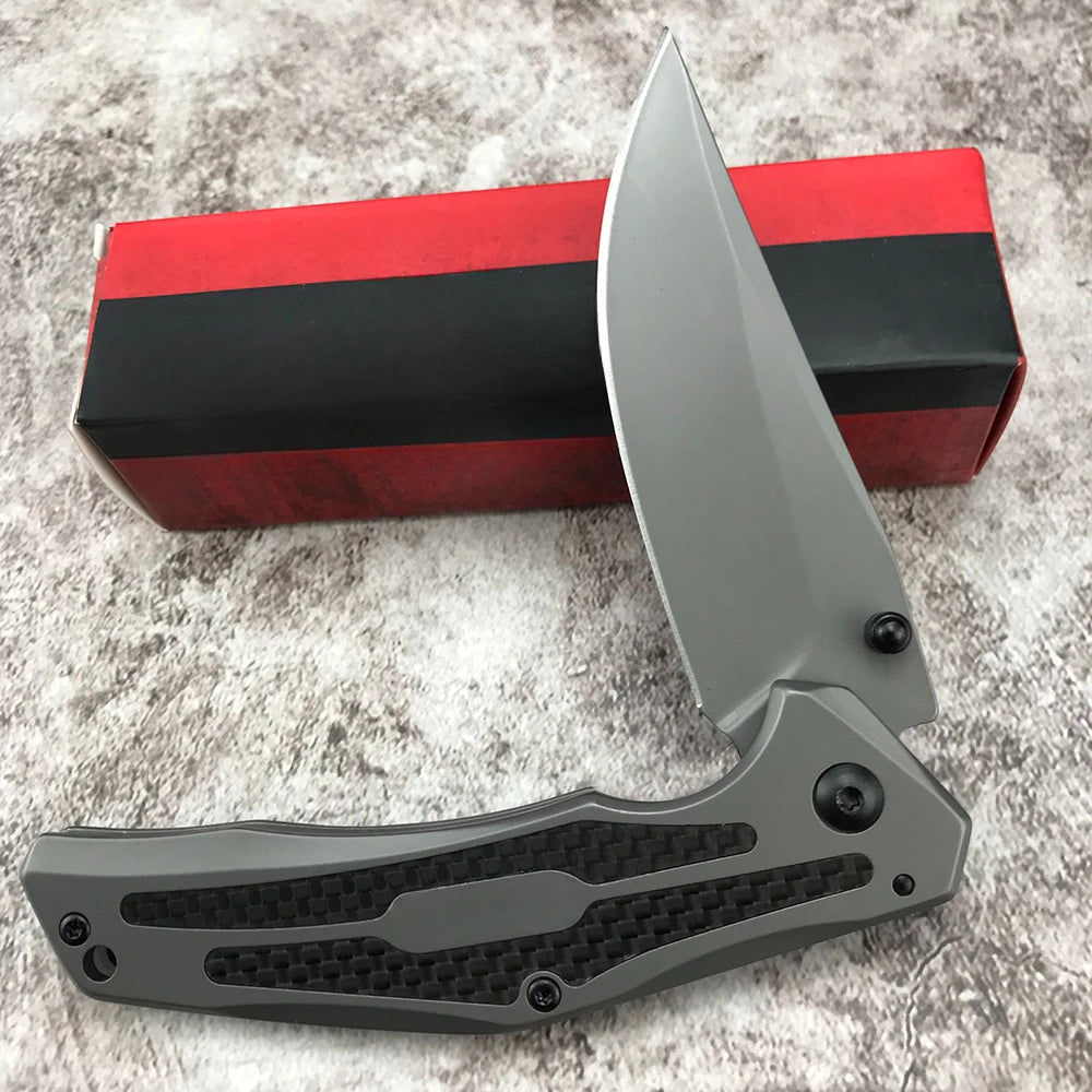 Folding Blade Knife Outdoor Jungle Exploration Outdoor Mountaineering Climbing Fishing Barbecue Picnic Portable Equipment