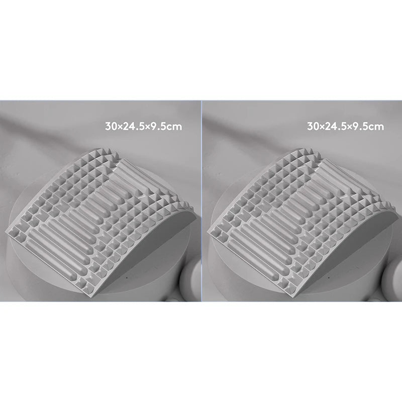 Back Stretcher Neck Pillow Relieve Massage Lumbar Support Massager for Neck Waist Stretch Device for Lower Back Stretcher YBAMQ2