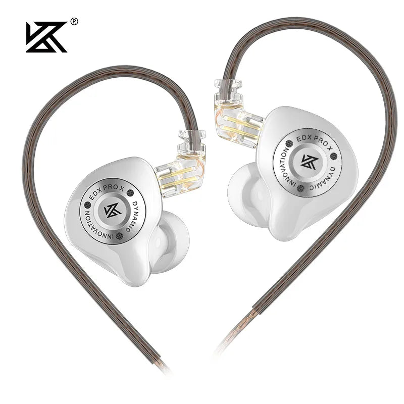 KZ EDX PRO X Dynamic Drive Earphone HIFI Bass Earbud DJ Sport Music Cancelling Headsets