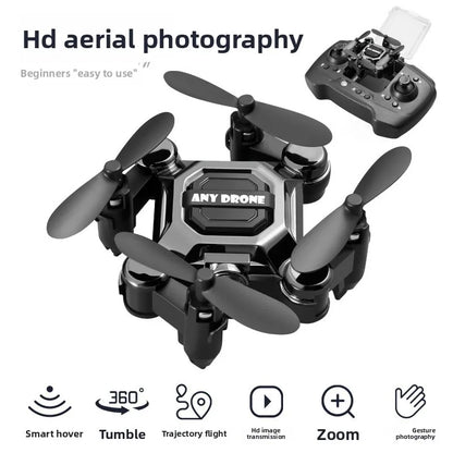 Mini Folding Drone, Remote-Controlled Aircraft, Aerial Photography Quadcopter, Toy, Small, Shockproof Helicopter