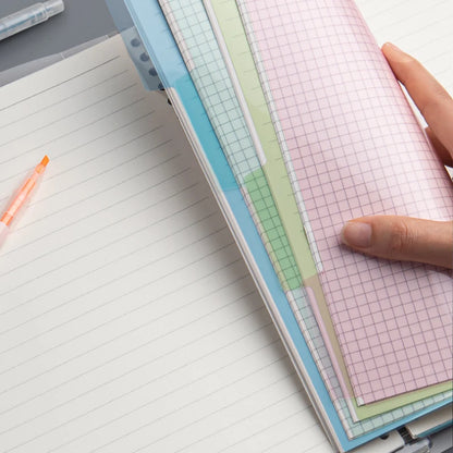 60Sheet Replaceable Refill Loose Leaf Notebook A4 A5 B5 Spiral Binder Paper Index Writing Book Stationery Office School Supplies