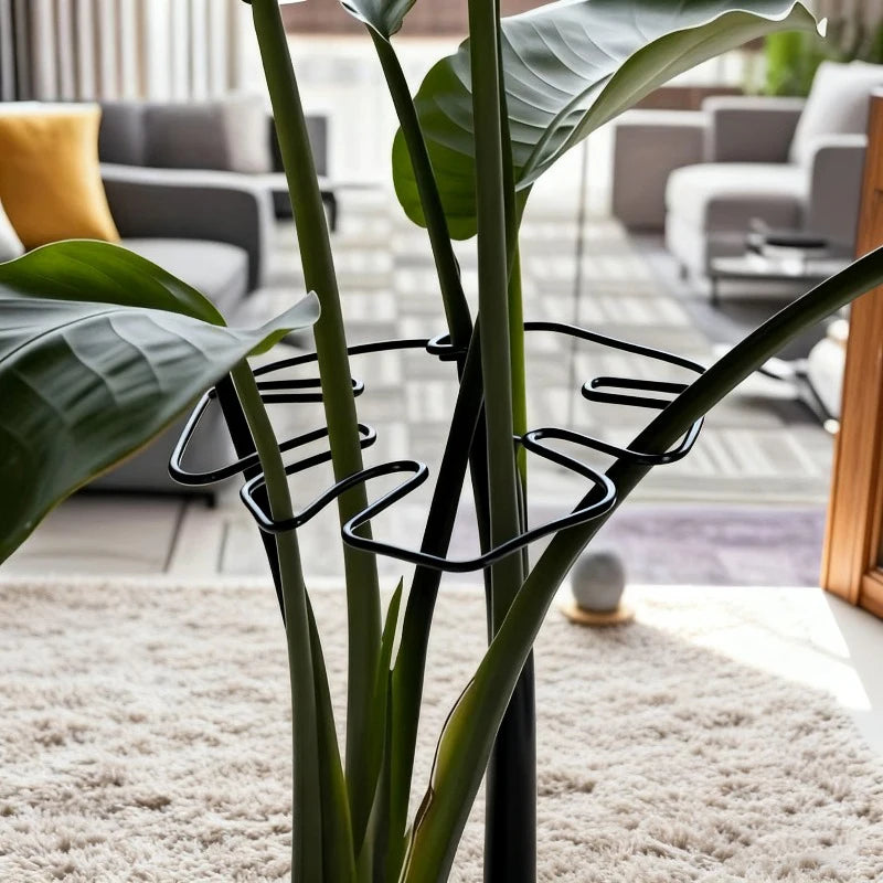 1Pc Large Monstera Plant Support Frame Sturdy Climbing Stems Leaf Stabilizer Outdoor Use for Tall Houseplant Hanging Plant Stand