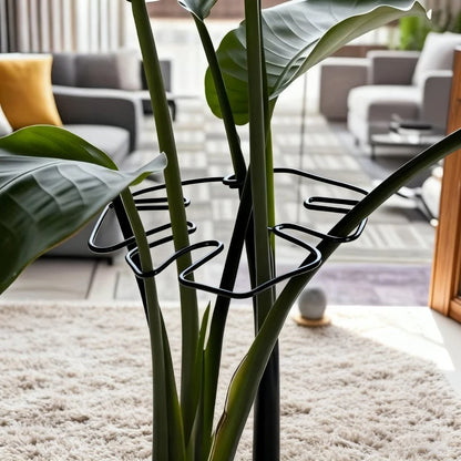 1Pc Large Monstera Plant Support Frame Sturdy Climbing Stems Leaf Stabilizer Outdoor Use for Tall Houseplant Hanging Plant Stand