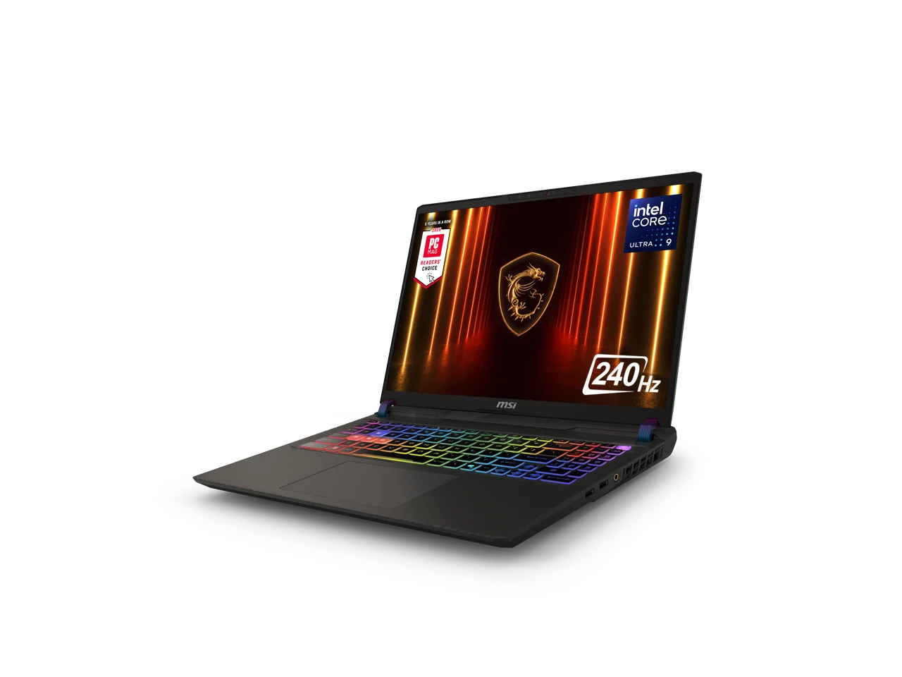 MSI Vector -  LCD 16" QHD+ GeForce RTX 5080 Laptop GPU - Intel Core Ultra 9 275HX - 16GB Memory - 1 TB SSD - Windows 11 Home Gaming Laptop - 240 Hz (Vector 16 HX AI A2XWIG-050US )