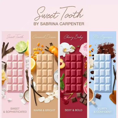 SABRINA CARPENTER Sweet Tooth Series Launches Four Women's Exclusive Delicacies Sweet spray