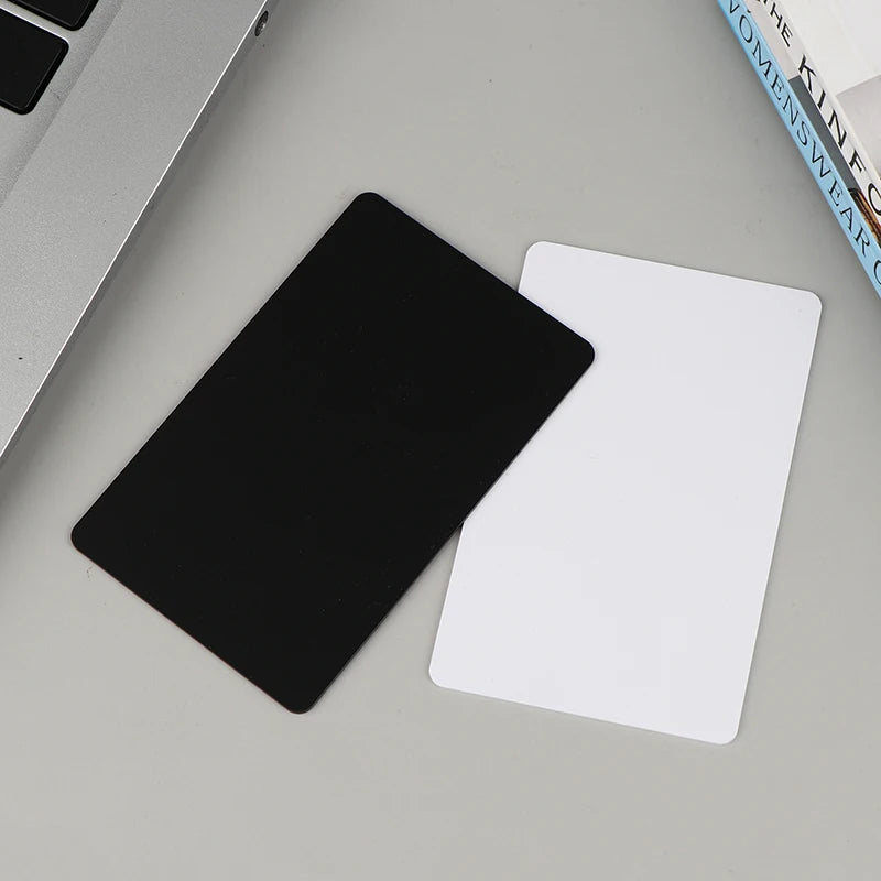 NFC215 Black White Cards Rewritable NFC NT-AG215 PVC Cards Blank Easy Convenient Programmable NFC Business Card