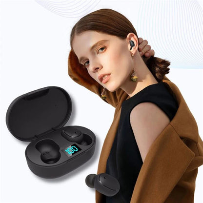 E6S Bluetooth Earphones Gaming Headset Earbuds TWS Blutooth Earphone Wireless Hearing Aids Sports EarBuds HiFi Stereo Headphones