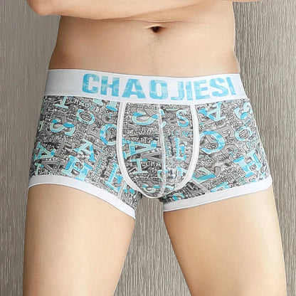 Men's Underwear, Men's Trendy Men's Underwear, Cotton Summer Thin Breathable Underwear, Boxer Briefs, Loose Shorts