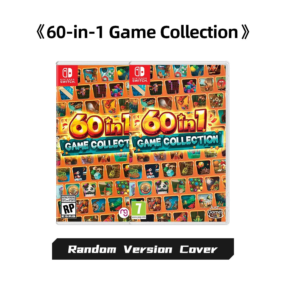 60-in-1 Game Collection Nintendo Switch Game Deals 100% Original Physical Game Card for Switch Game Console