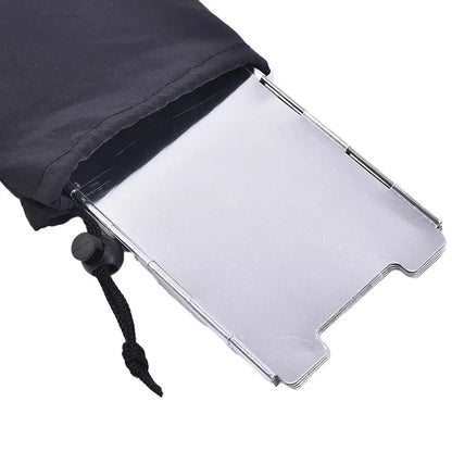 8 Plate Foldable Gas Stove Outdoor Camping Cooking Windbreak Camping Equipment Outdoor Camping Stove Foldable Windshield