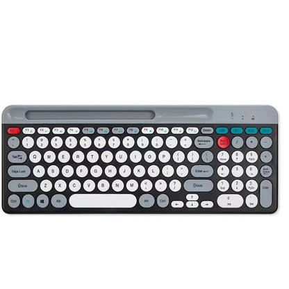 Dual-mode Wireless Keyboard & Mice Combo 2.4G Bluetooth 5.0 Membrane Keyboards BT 3-Channels Rechargeable Key Board Mouse for PC
