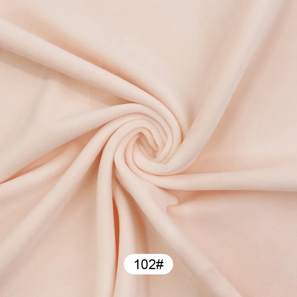 40colors 50x50cm Stretch Mochi Smooth Minky Fabric Hopen 95% Polyester 5% Spandex Stretch 4 Side Plush Fabric For Diy Sewing Toy