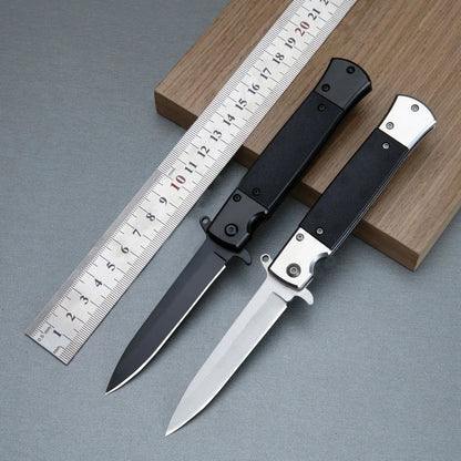Portable Multifunctional Folding Knife, High Hardness Stainless Steel EDC Tool for Outdoor Camping Hiking Fishing