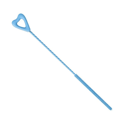 Durable Reusable Silicone Straw Cleaning Brush Long Household Gap Brush Kitchen Gadgets Drinking Straw Cleaner Brush for