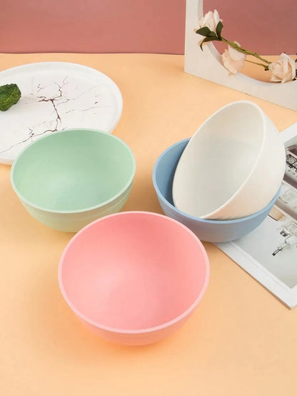 4/16/32pcs Reusable, Plastic Cutlery Set, Dinner Plate/Dessert Plate/Cereal Bowl/Cup, for Home, Birthday Party