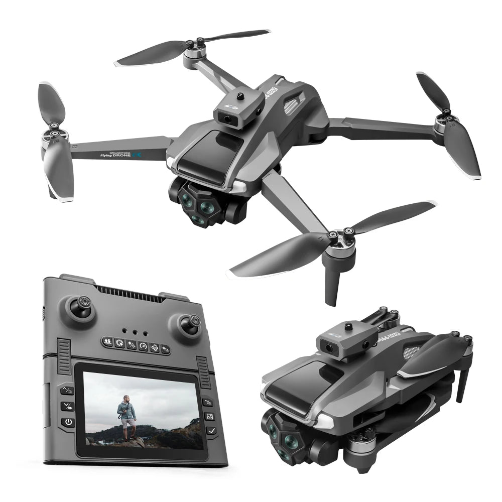 New M66 Drone HD Folding Remote Control with Camera and Screen 5G FPV