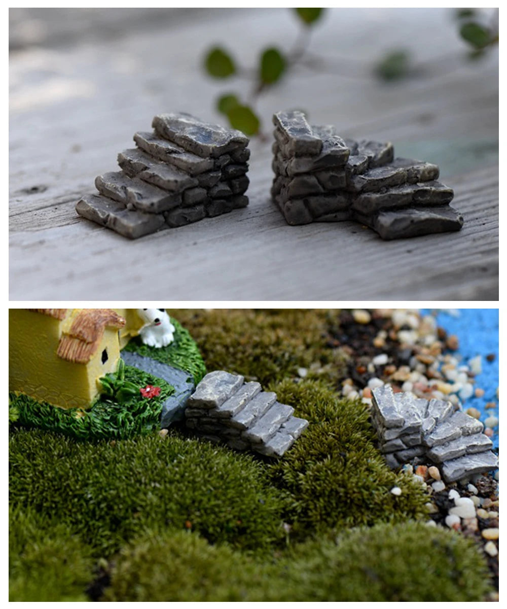 DIY Fairy Garden Accessories Miniature Ornament Statue Figurines For Landscape Pot Dollhouse Home Garden Craft  Decorations