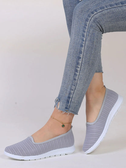 Women's summer breathable mesh flat shoes，women's shoes，casual sneakers shoes, clearance free shipping