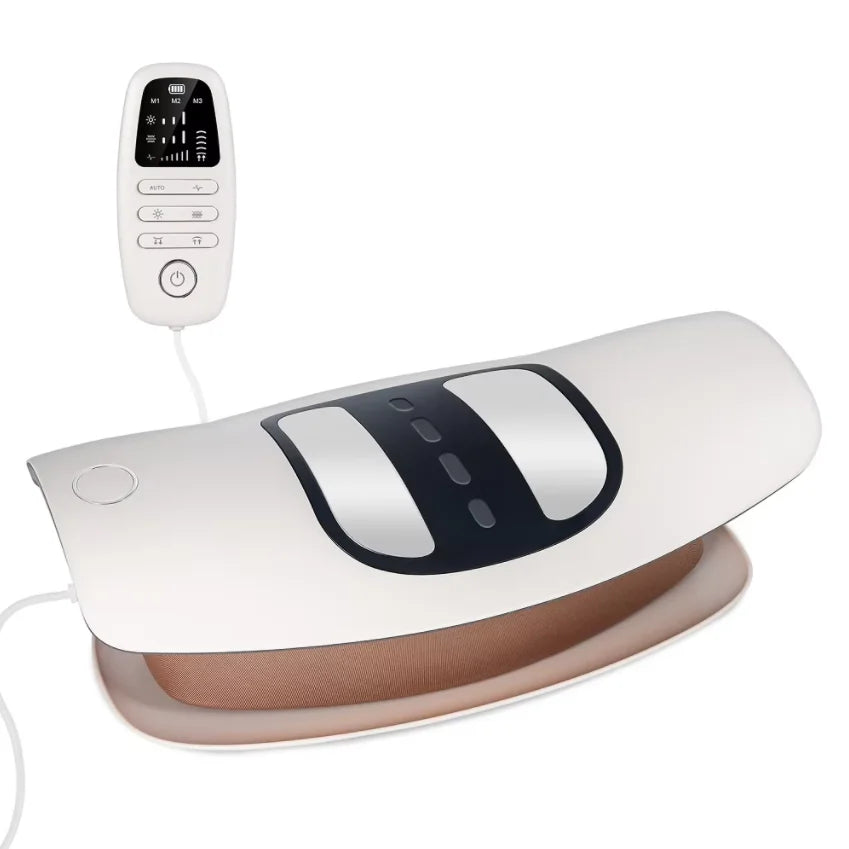 4 in 1 Dynamic Airbag Lumbar Traction Device Adjustable Waist Back Stretcher Support Massager Home Office Waist Spine Care Tool