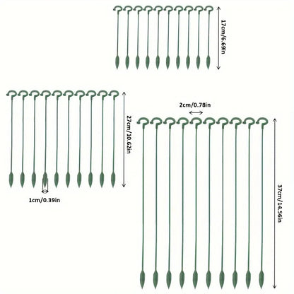 10pcs Potted Plant Support Racks Durable Floral Climbing Stands Home Garden Decor Gardening Tools
