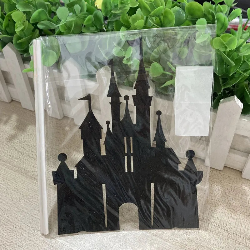 Castle Cake Topper Flag Rainbow Anniversary Cupcake Toppers For Wedding Happy Birthday Party Baking Decoration Happy New Year